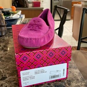 Pink Tory Burch Loafers.